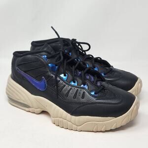 Nike Air Adjust Force Vivid Purple Mid Top Sneakers Tennis Shoes Womens Size 9.5